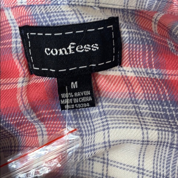 CONFESS•PLAID•Tunic - Picture 9 of 11